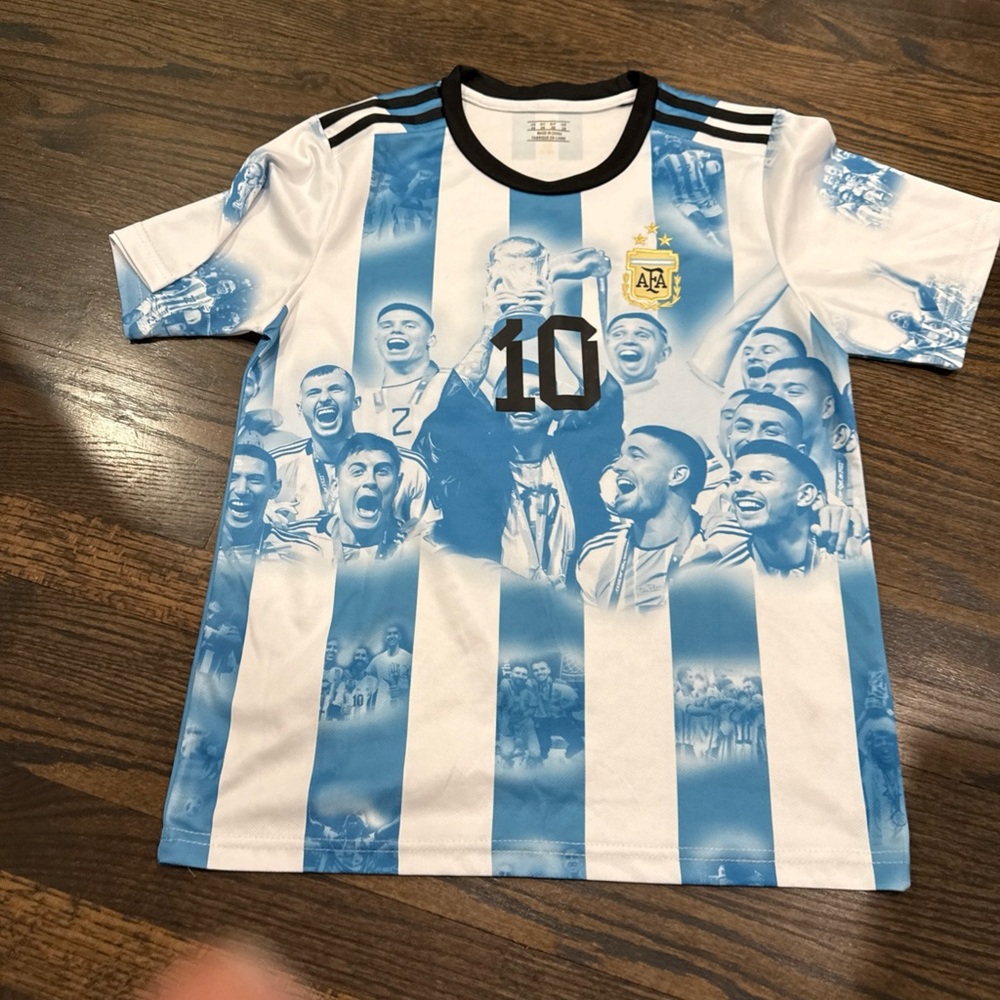 Argentina AFA jersey Messi 2022 world cup size 28